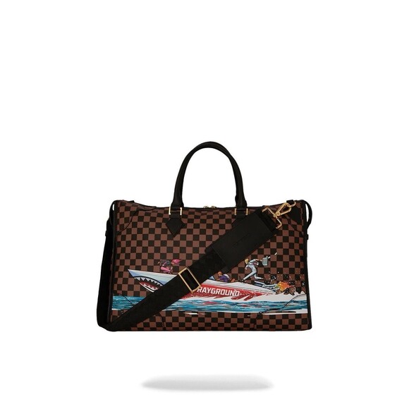 Sprayground  305 Speedboat Getaway Pyramid Duffle - Picture 4 of 8